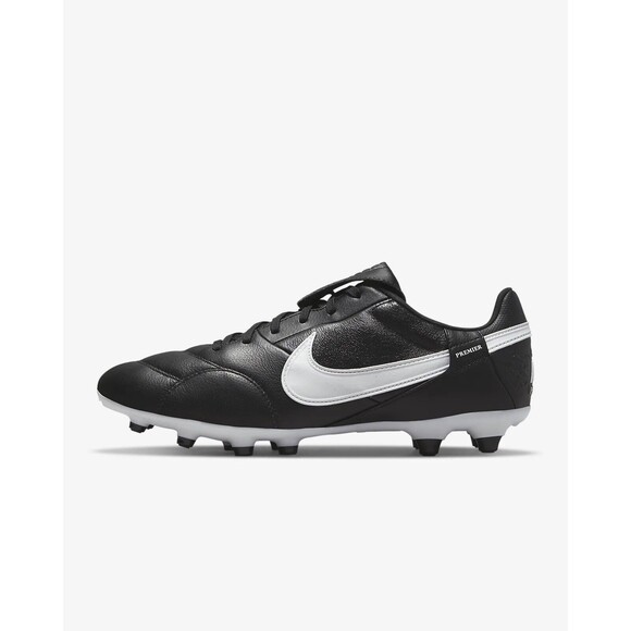 Nike Premier III 3 FG Soccer Cleats Black White AT5889-010 Men's Sz 11 - Picture 2 of 11